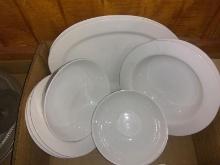 BL- Collection White Pier 1 Bowls and Planters