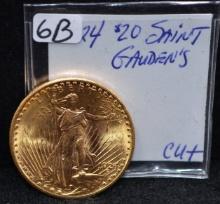 1924 $20 SAINT GAUDENS GOLD COIN