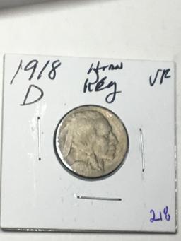 1918 D Buffalo Nickel