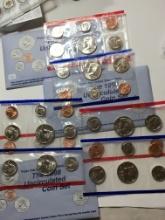 3- 1998 U S Mint Sets
