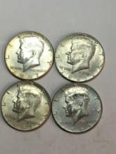 Kennedy Silver Half Lot  1965 And 3 1967 Nice Lot Of 4