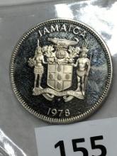 1978 Jamaica 20 Cent Coin
