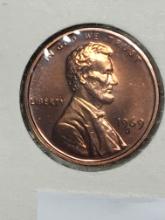 1969 S Lincoln Memorial Cent Coin Proof