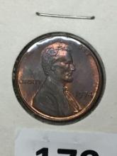 1974 P Lincoln Memorial Cent Coin