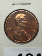 1975 S Lincoln Memorial Cent Coin Proof 
