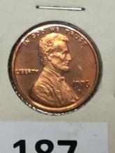1976 S Lincoln Memorial Cent Coin Proof 