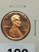 1977 S Lincoln Memorial Cent Coin Proof 