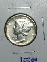 1944 P Mercury Dime