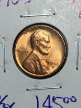 1946 S Lincoln Wheat Cent