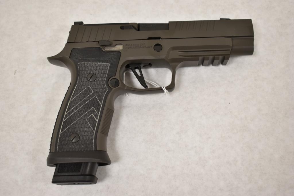 Gun. Sig Sauer Model P320 9mm Pistol