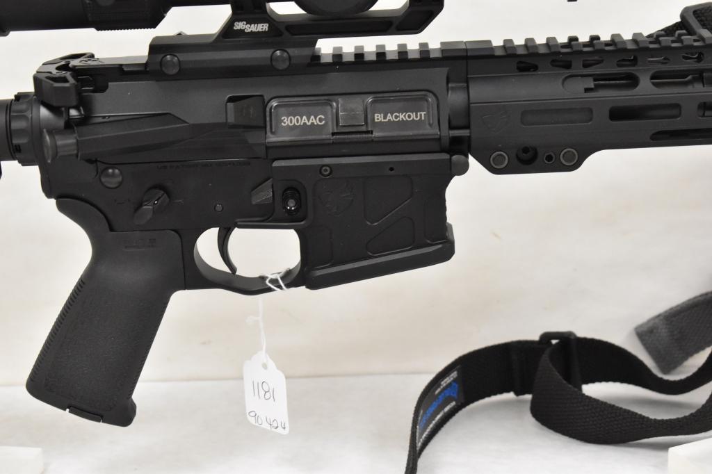 Gun. American Defense AR Style Blackout 300 Rifle