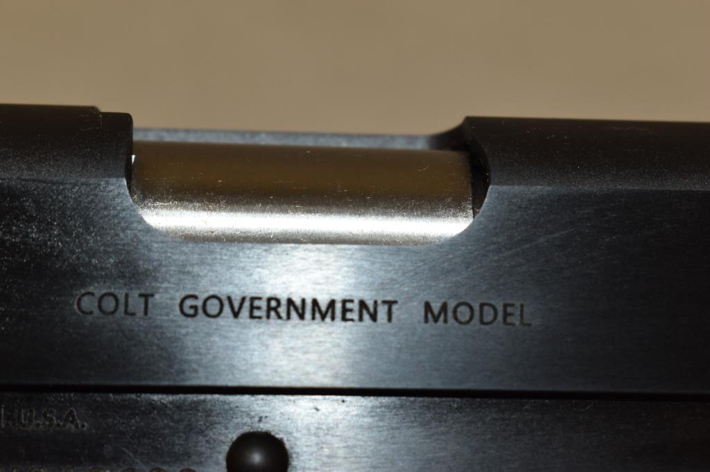 Gun. Colt Government Model 45 cal Pistol