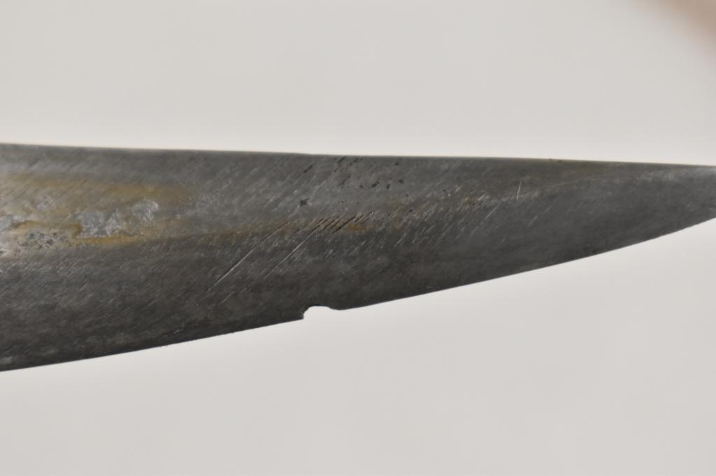 WWII Philoppino Moro Knife & Wooden Sheath