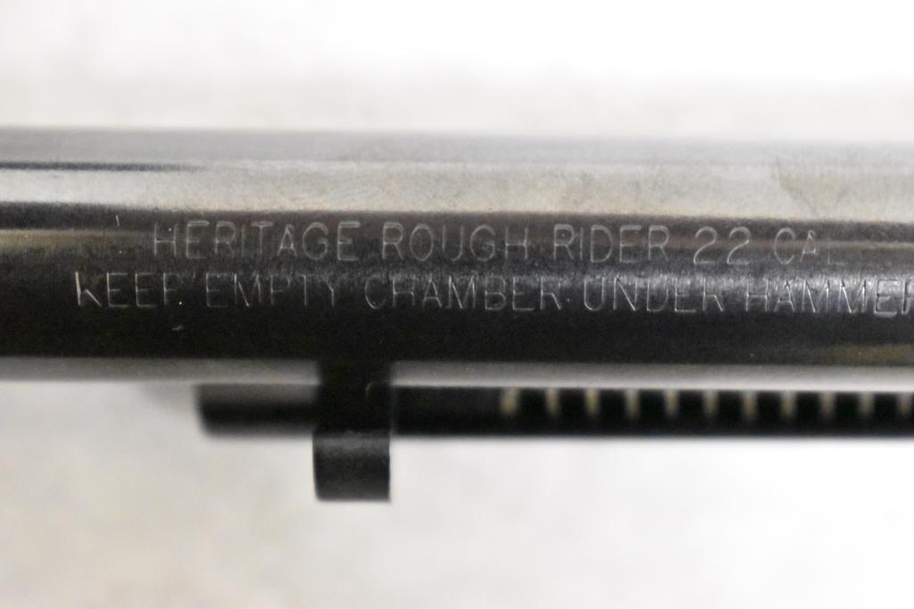 Gun. Heritage Rough Rider .22 LR Revolver