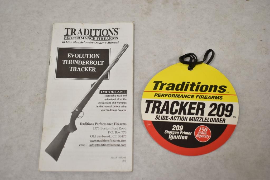 Gun. Tradtions Tracker 209 .50 cal Muzzleloader