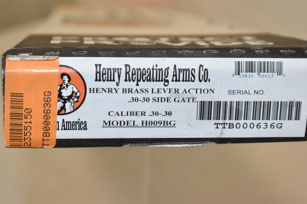 Gun. Henry Side Gate 30-30 cal