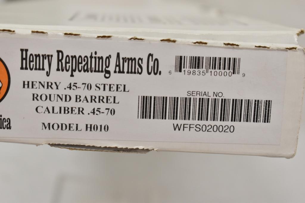 Gun. Henry Model H010 45-70 cal Rifle