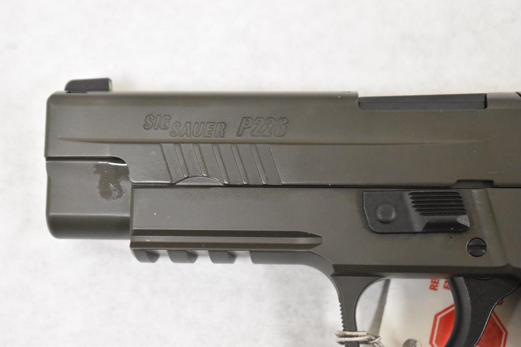Gun. Sig Sauer Model P226 Legion 9mm cal Pistol