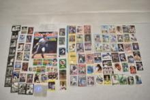 Mixed Baseball Cards, Sticker Books & More