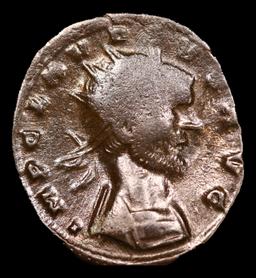 268-270 AD Ancient Rome, Claudius II (Gothicus), Antoninianus Ancient Grades vf