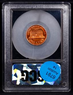 Proof ***Auction Highlight*** 1970-s Sm Date Lincoln Cent TOP POP! 1c Graded GEM++ Proof Cameo By US