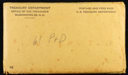 Original Sealed 1961 P & D Mint Set In Original Envelope