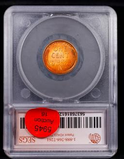 ***Auction Highlight*** 1909-s VDB Lincoln Cent 1c Graded ms64 rd By SEGS (fc)