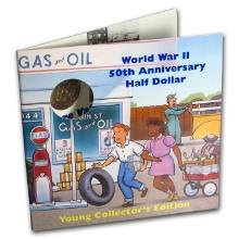 1993-P US World War II Commemorative Half Dollar - Young Collector's Edition