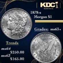 1878-s Morgan Dollar 1 Grades Select+ Unc
