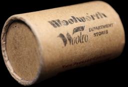 High Value! - Covered End Roll - Marked " Morgan Standard" - Weight shows x20 Coins (FC)