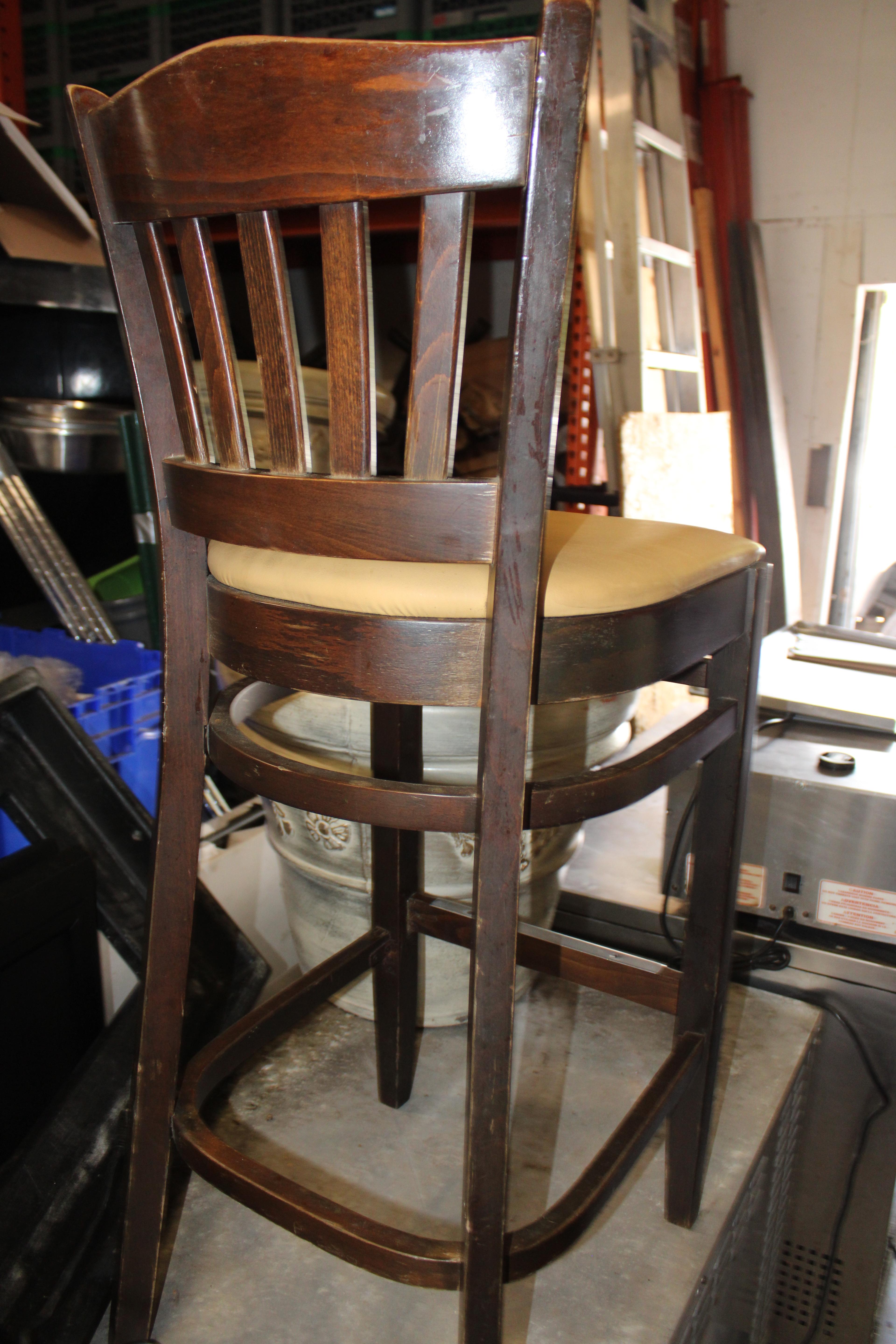 Wooden Bar Stools