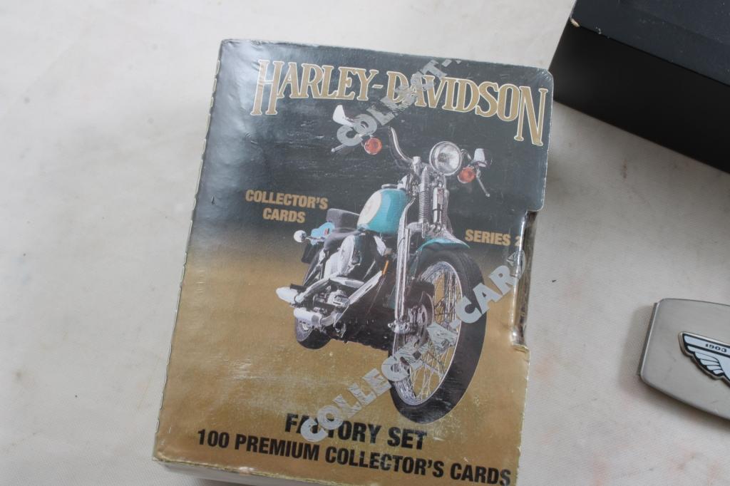 Harley Davidson Collector Cards Money Clip Key Fob