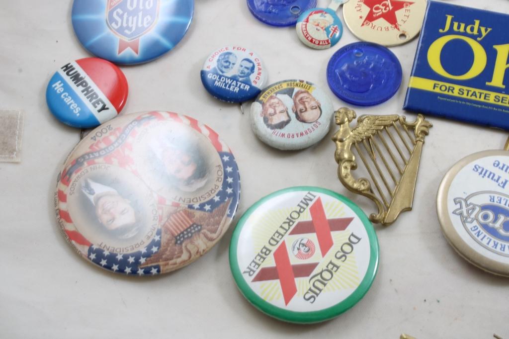 Patches, Pins, Medals, Buttons & More Lot