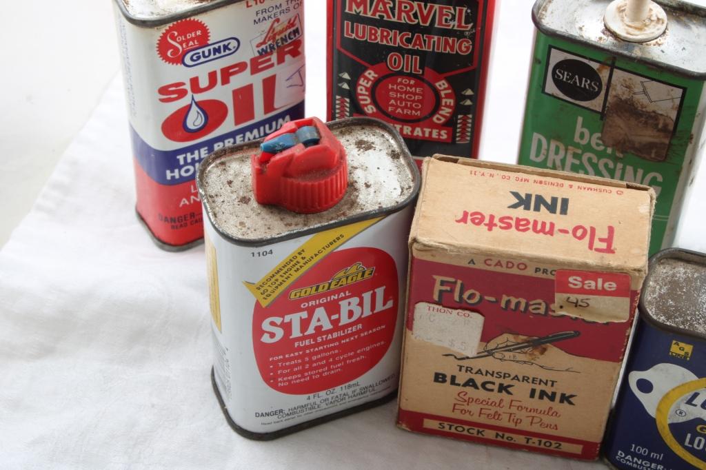 Lot of Handy Oilers & Other Advertising Cans