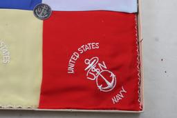 Military Uniform Insignias, Patch, Navy Hankies