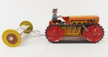 Marx climbing tractor with tiller