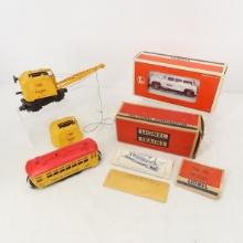 Lionel 60 Trolley in box, NY Central Crew Car NIB