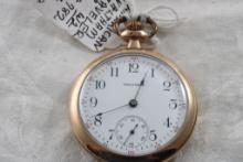 American Waltham Traveler Pocket Watch Running