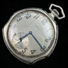 Circa 1926 15-jewel Elgin model 3 open face pocket watch