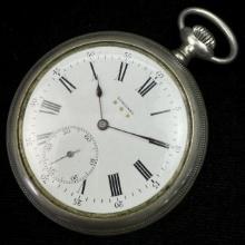 Circa 1911 Longines open-face pocket watch