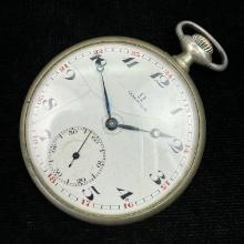 Circa 1925 15-jewel Omega open-face pocket watch