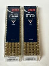 100 ROUND CCI 22LR HOLLOW POINT (X2)