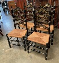 4 Ladderback Chairs