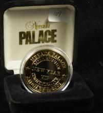 2001 Nevada Proof Silver Coin GEM