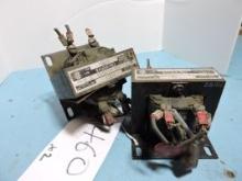 Pair of Hammond - Transformers p 480V -- Type H -- 120V -- 50/60Hz