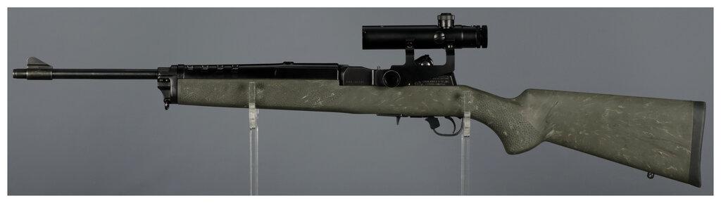 Ruger Mini-14 Semi-Automatic Rifle with Scope