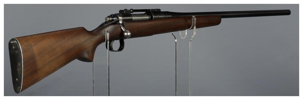 Two Remington Bolt Action Rifles