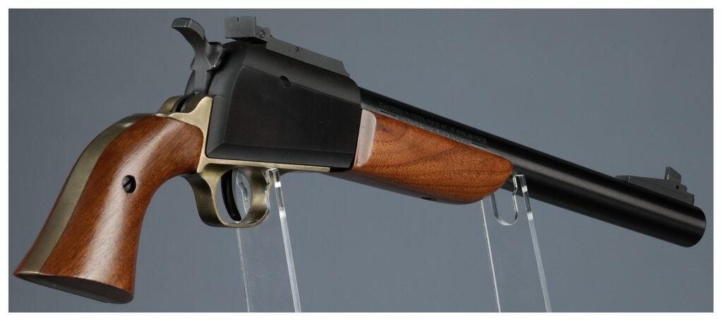 Three Thompson Center Single Shot Pistols with Boxes