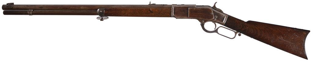 Early Winchester First Model 1873 Lever Action Rifle
