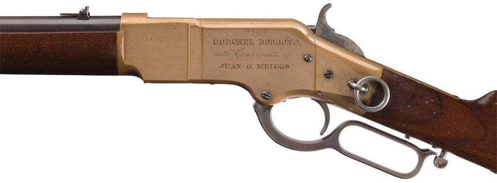 Peruvian Winchester Model 1866 Lever Action Carbine